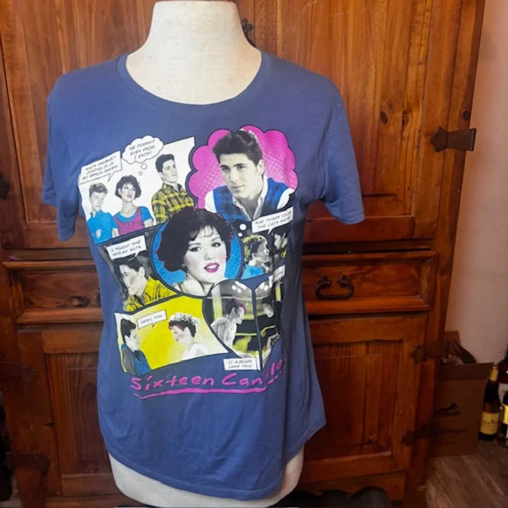 Sixteen Candles Graphic T-Shirt Comic Movie Tee | Size M - Picture 9 of 11